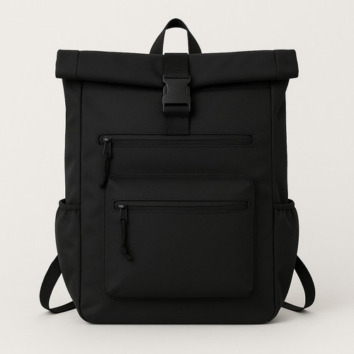 Backpack roll top - , casual