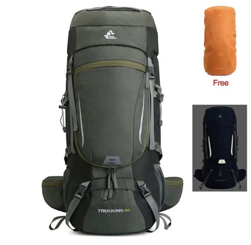 60l backpack men hiking - backpack,