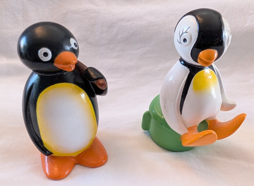 Rare vintage pingu - vintage, 2x