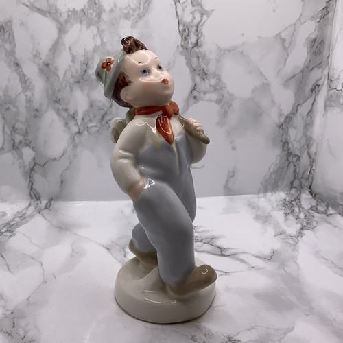 Royal dux boy with napsack - royal,